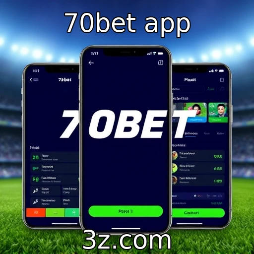 Crescimento de aplicativos de apostas no Brasil - 70bet app