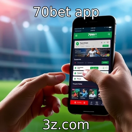 Crescimento das apostas online na indústria de jogos : 70bet app